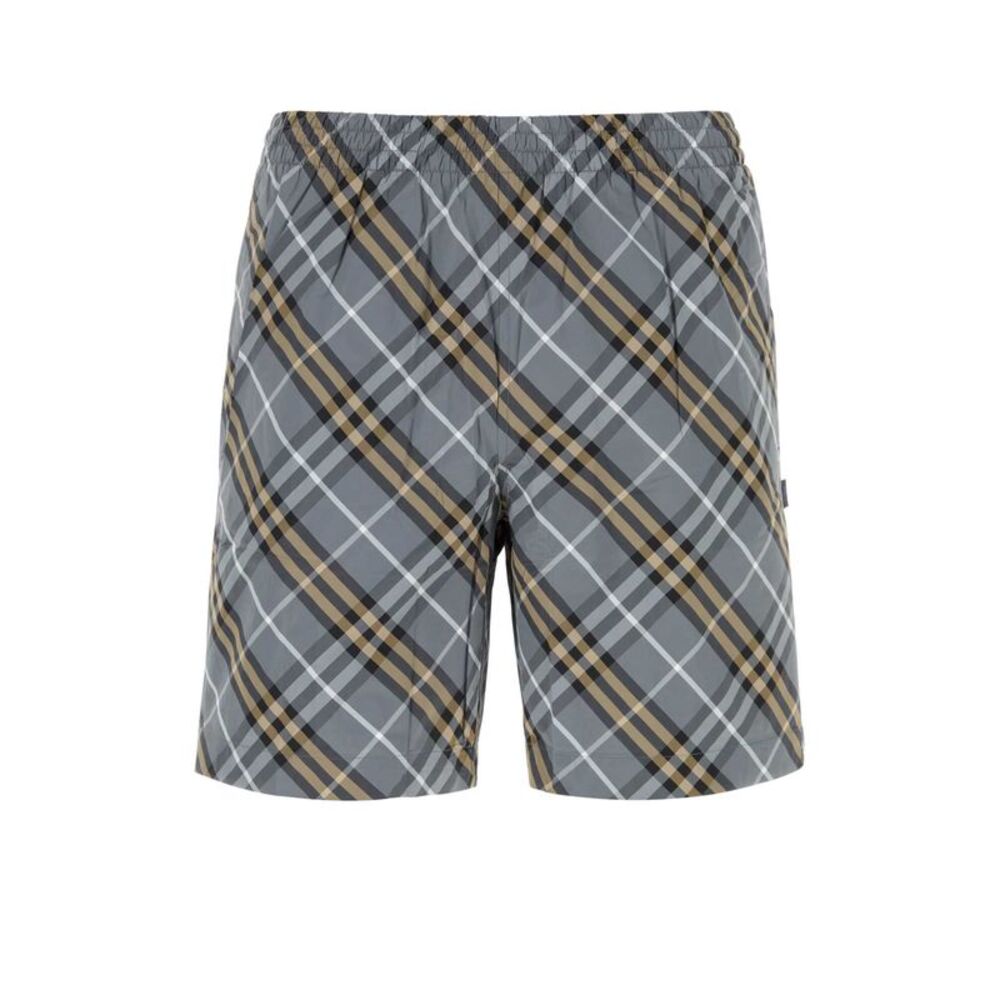 Burberry Men Embroidered Nylon Swimming Shorts